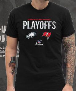 Super Wild Card Weekend playoffs Eagles vs Buccaneers NFL logo 2024 shirt