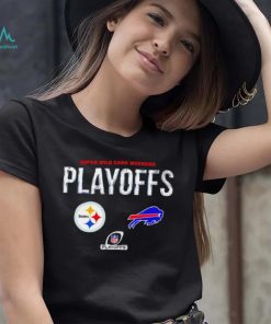 Super Wild Card Weekend playoffs Steelers vs Bills NFL logo 2024 shirt, hoodie, sweater, long sleeve and tank top Super Wild Card Weekend playoffs Steelers vs Bills NFL logo 2024 shirt