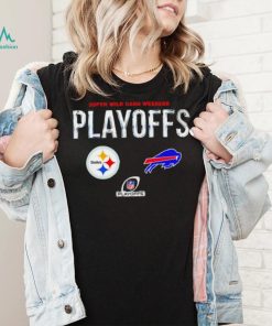 Super Wild Card Weekend playoffs Steelers vs Bills NFL logo 2024 shirt, hoodie, sweater, long sleeve and tank top Super Wild Card Weekend playoffs Steelers vs Bills NFL logo 2024 shirt