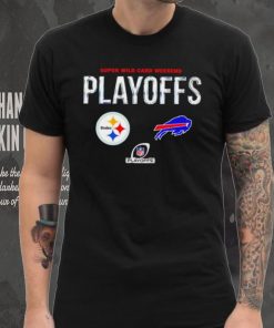 Super Wild Card Weekend playoffs Steelers vs Bills NFL logo 2024 shirt, hoodie, sweater, long sleeve and tank top Super Wild Card Weekend playoffs Steelers vs Bills NFL logo 2024 shirt
