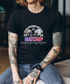 Super Wildcard Weekend Pittsburgh Steelers vs Buffalo Bills 2024 NFL Matchup shirt