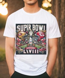 Superbowl Lviii 49Ers Vs Chiefs Super Bowl Tee shirts