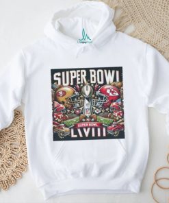 Superbowl Lviii 49Ers Vs Chiefs Super Bowl Tee shirts