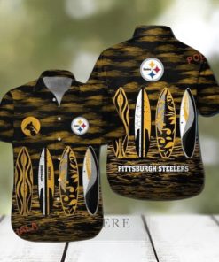 Surf & Sand Style Pittsburg Steelers Hawaiian Shirt