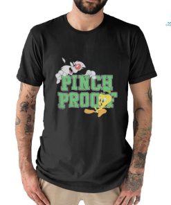 Sylvester Cat Tweety Leprechaun Pinch Proof shirt