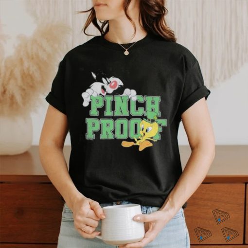 Sylvester Cat Tweety Leprechaun Pinch Proof shirt