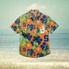 TCU Horned Frogs Black Floral Hawaiian Shirt