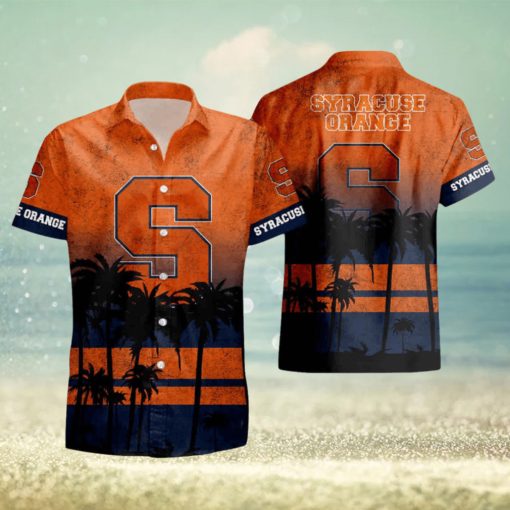 Syracuse Orange Hawaii Shirt Short Style Hot Trending Summer Shirt