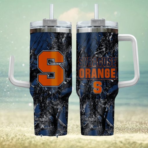 Syracuse Orange Realtree Hunting 40oz Tumbler