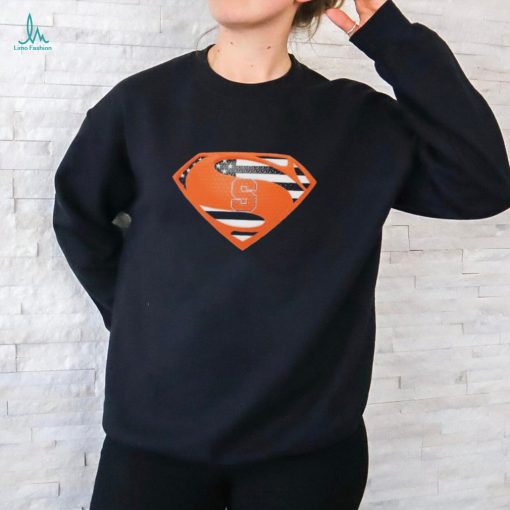 Syracuse Orange Superman logo shirt