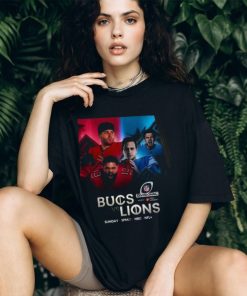TB Bucs vs Lions 2023 2024 NFL Divisional Game Shirt