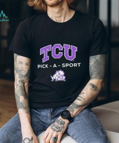 TCU Horned Frogs pick a sport shirt