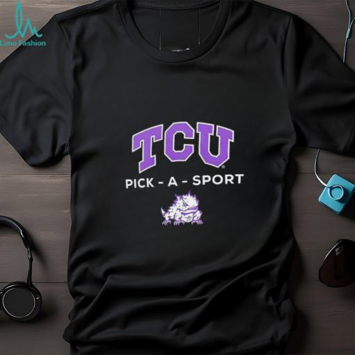 TCU Horned Frogs pick a sport shirt