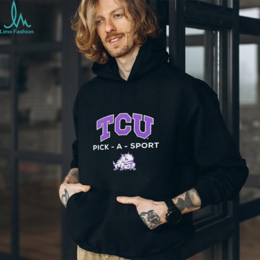 TCU Horned Frogs pick a sport shirt