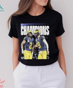 THE MICHIGAN WOLVERINES ARE NATIONAL CHAMPIONS FOR THE FIRST TIME SINCE 1997 T SHIRT