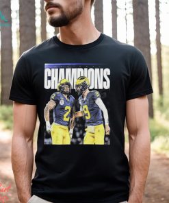 THE MICHIGAN WOLVERINES ARE NATIONAL CHAMPIONS FOR THE FIRST TIME SINCE 1997 T SHIRT