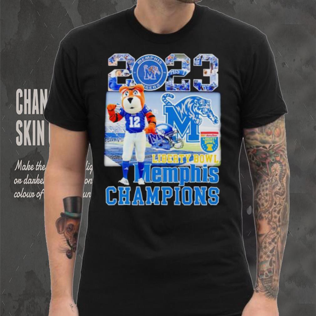 TOM Tigers Of Memphis mascot 2023 Liberty Bowl Memphis Champions shirt,  hoodie, sweater, longsleeve and V-neck T-shirt