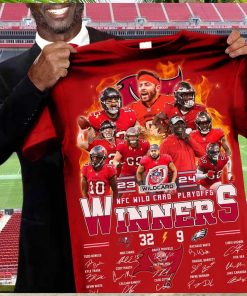 Tambay buccaneers 2023 2024 nfc wild card playoffs winners team signature tambay buccaneers and philadelphia eagles 32 9 shirt