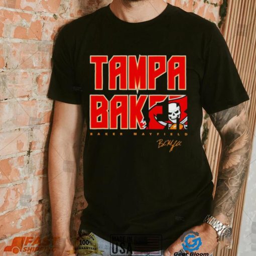 Tampa Baker Baker Mayfield Tampa Bay Buccaneers signature shirt