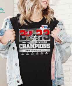 Tampa Bay Buccaneers 2023 NFC South Division Champions shirt, hoodie, sweater, long sleeve and tank top Tampa Bay Buccaneers 2023 NFC South Division Champions shirt