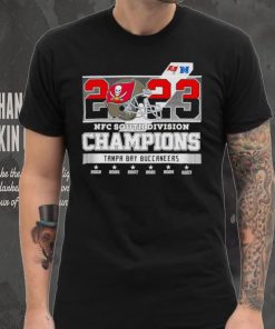 Tampa Bay Buccaneers 2023 NFC South Division Champions shirt, hoodie, sweater, long sleeve and tank top Tampa Bay Buccaneers 2023 NFC South Division Champions shirt