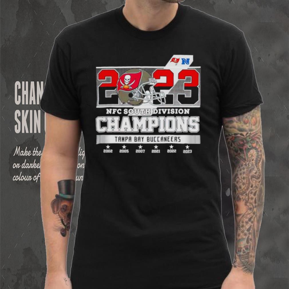 Tampa Bay Buccaneers 2023 NFC South Division Champions shirt Tampa Bay Buccaneers 2023 NFC South Division Champions shirt