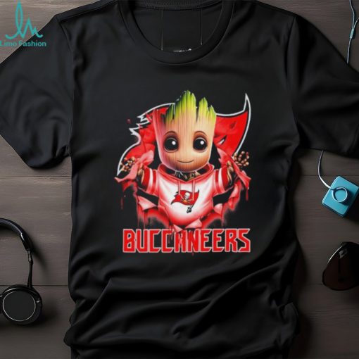 Tampa Bay Buccaneers Baby Groot Blood Inside Me Shirt