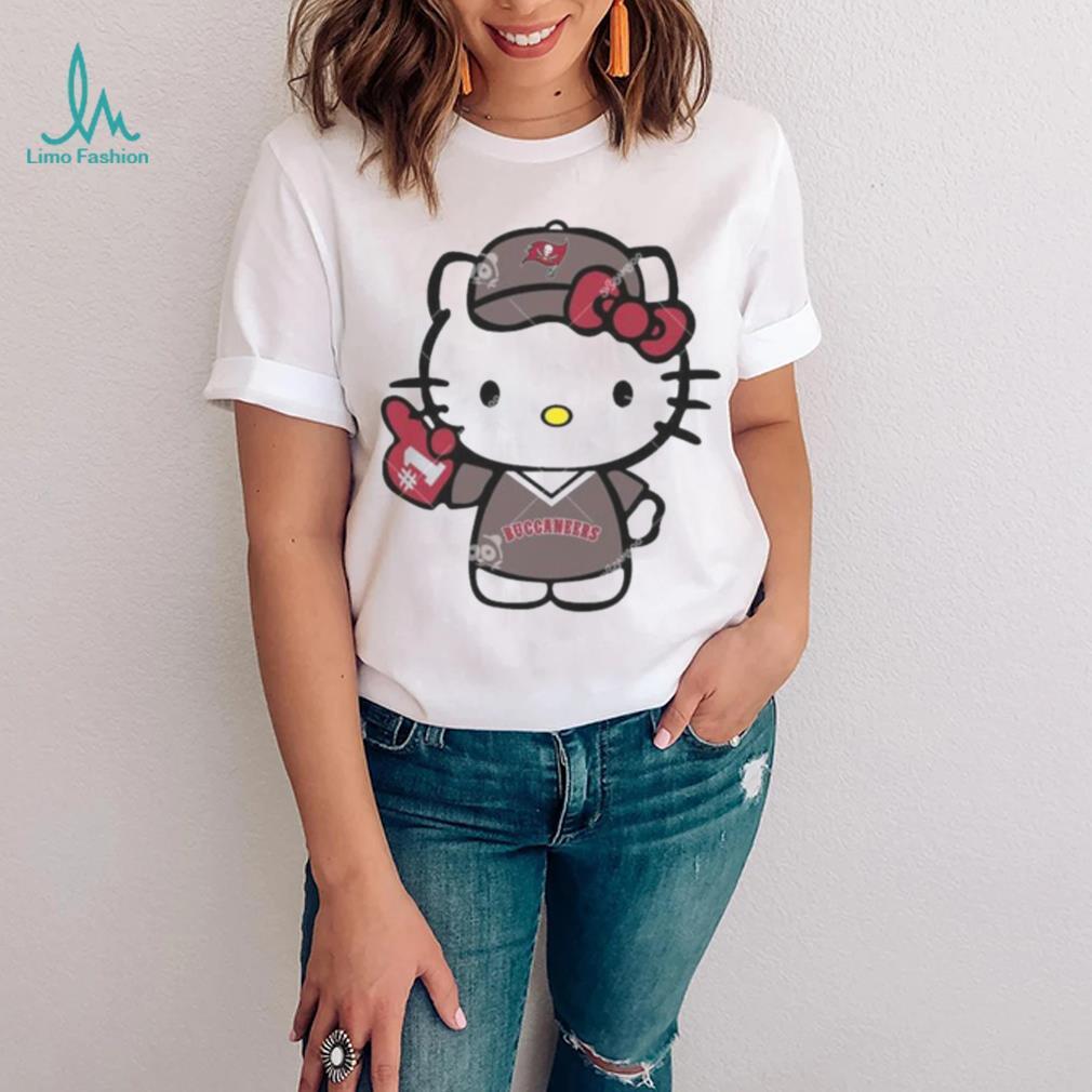 Tampa Bay Buccaneers Baseball Number 1 Hello Kitty shirt Tampa Bay Buccaneers Baseball Number 1 Hello Kitty shirt