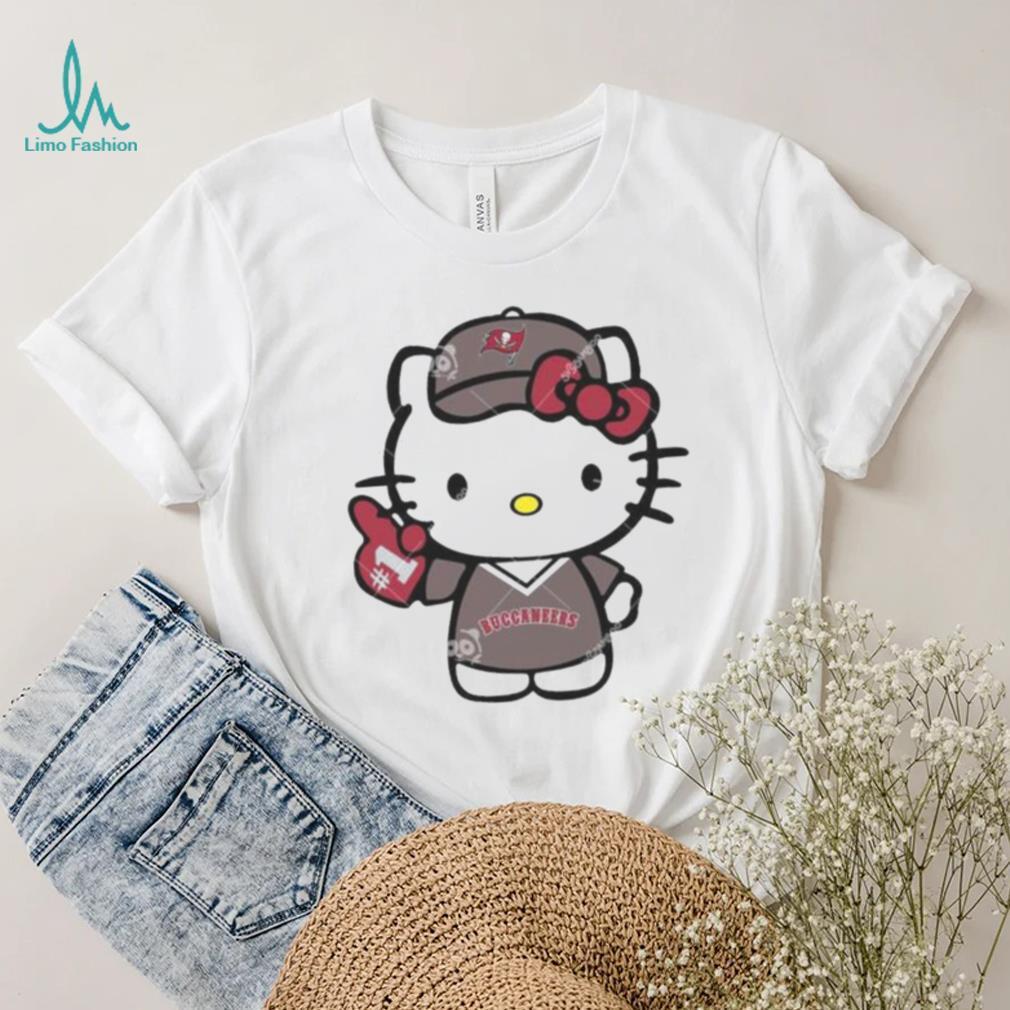 Tampa Bay Buccaneers Baseball Number 1 Hello Kitty shirt Tampa Bay Buccaneers Baseball Number 1 Hello Kitty shirt