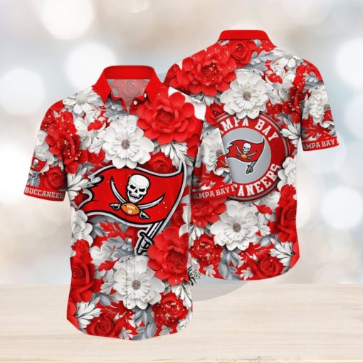 Tampa Bay Buccaneers Hawaii Shirt Flower Summer Vibes