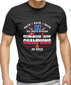 Tampa Bay Buccaneers Nfc South Division Champions 2021 2022 2023 Go Bucs Shirt