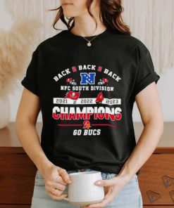 Tampa Bay Buccaneers Nfc South Division Champions 2021 2022 2023 Go Bucs Shirt