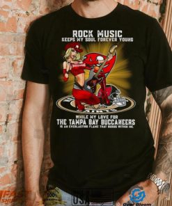 Tampa Bay Buccaneers rock music keep my soul forever young shirt