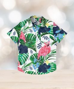 Tampa Bay Rays Flamingo Hawaiian Shirt