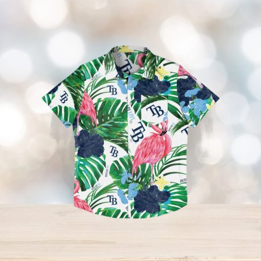 Tampa Bay Rays Flamingo Hawaiian Shirt