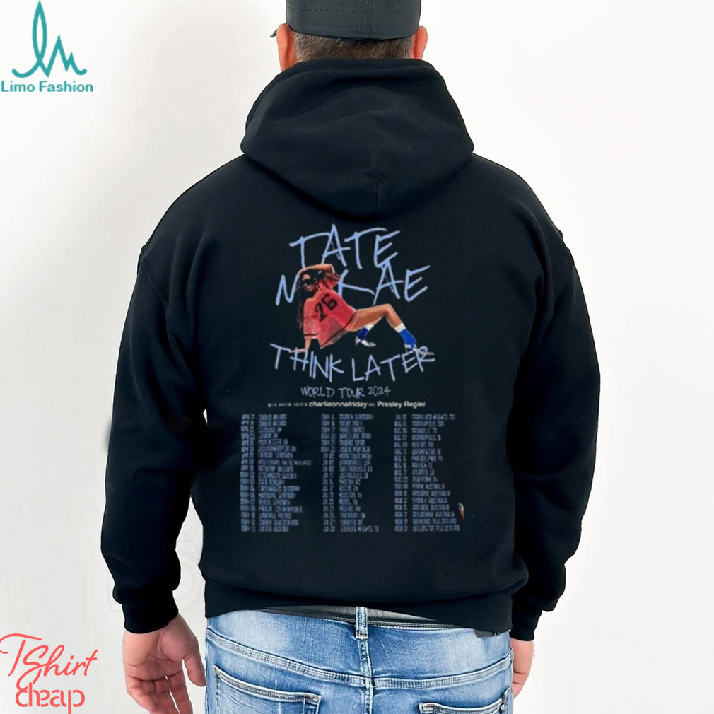 Tate Mcrae 2024 Concert Shirt Tate Mcrae 2024 Concert Shirt