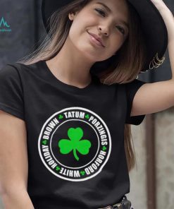 Tatum Porzingis Horford White Holiday Brown shirt