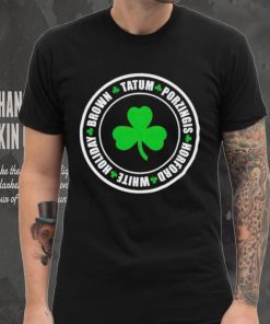 Tatum Porzingis Horford White Holiday Brown shirt