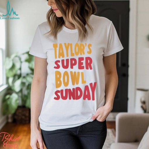 Taylor Super Bowl Shirt Taylor Super Bowl Sweatshirt Swift Super Bowl Chiefs Kelce Superbowl Shirt Taylors Boyfriend Shirt