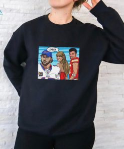 Taylor Swift Troll Josh Allen Loser Kansas City Chiefs Defeated Buffalo Bills In NFL Divisional Round Meme Unisex T Shirt