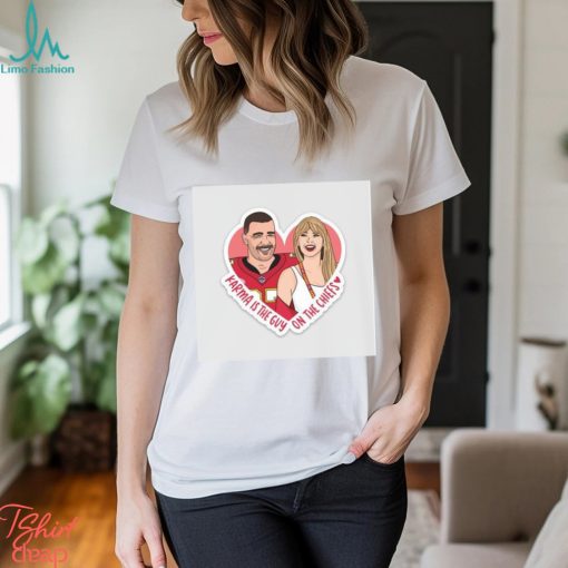 Taylor Travis Kelce heart shirt
