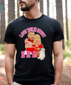 Taylor’s Travis Kelce Swiftie love you in every Valentines day shirt