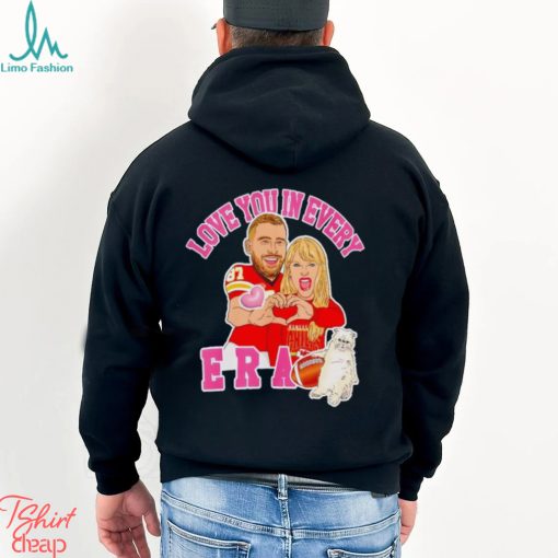 Taylor’s Travis Kelce Swiftie love you in every Valentines day shirt