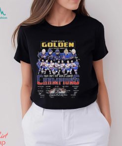 Team Usa is Golden your 2024 IIHF World Junior Champions Signatures Shirt