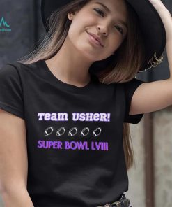 Team Usher Super Bowl LVIII Shirt