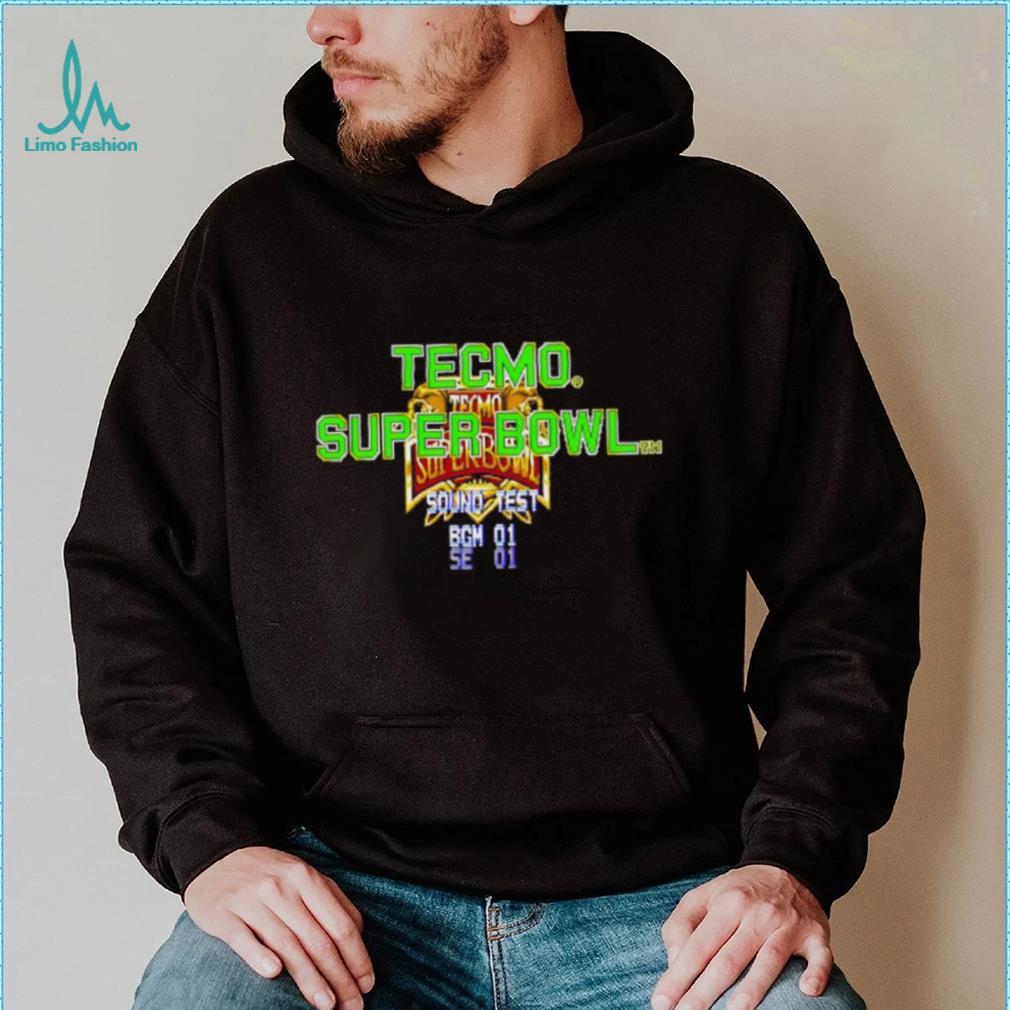 Tecmo Super Bowl shirt Tecmo Super Bowl shirt