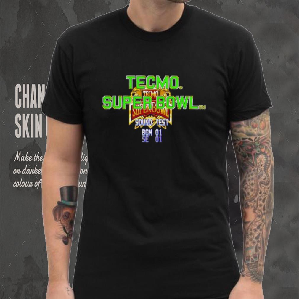 Tecmo Super Bowl shirt Tecmo Super Bowl shirt