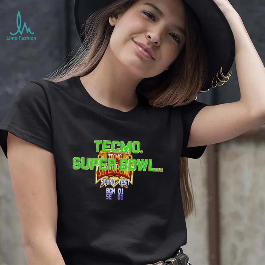 Tecmo Super Bowl shirt Tecmo Super Bowl shirt