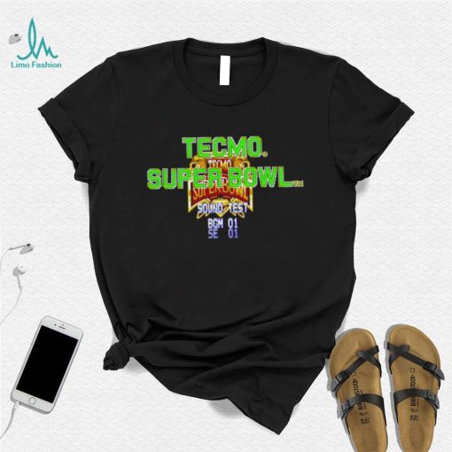 Tecmo Super Bowl shirt