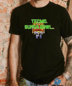 Tecmo Super Bowl shirt